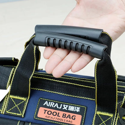 AIRAJ Multifunctional Tool Bags 1680D Oxford Cloth Electrician Bags Waterproof and Wear-Resistant High Capacity Storage Bags