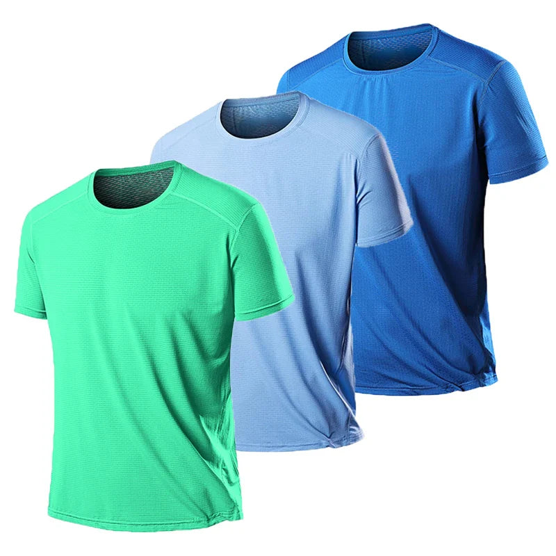 Men's Fitness T-Shirts Quick Dry