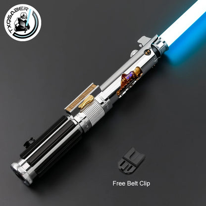 TXQSABER Anakin Lightsaber SNV4 Pixel Soundboard Smooth Swing Metal Crystal Handle With LED Strip Blade Skywalker Replica Toys