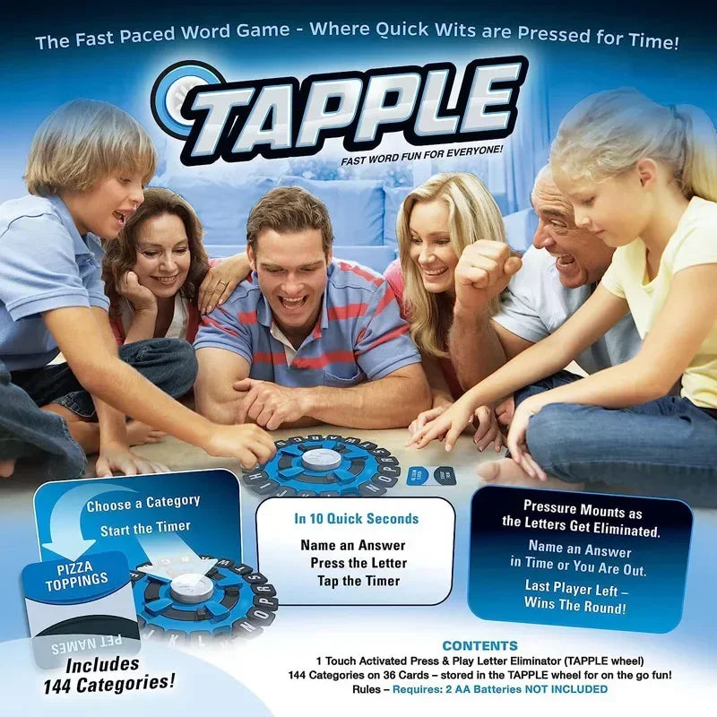 Tapple Board Game - A Creative and Entertaining Interactive Desktop Game for All Ages