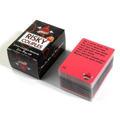 Risky Couples Super Fun Couples Game For Date Night 150 Spicy Dares Questions For Your Partner Romantic Anniversary Card Game