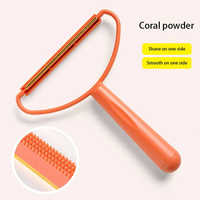 Portable Manual Hair Removal Agent Carpet Wool Coat Clothes Shaver Brush Tool Depilatory Ball Knitting Plush Double-Sided Razor