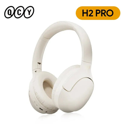 QCY H2 Pro Wireless Headphones Bluetooth 5.3 BASS Mode Earphones HIFI 3D Stereo Headset Over the Ear Playtime Gaming Earbuds