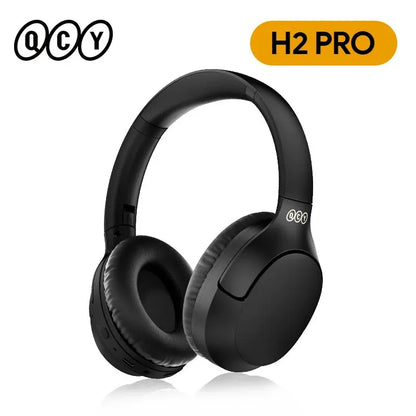 QCY H2 Pro Wireless Headphones Bluetooth 5.3 BASS Mode Earphones HIFI 3D Stereo Headset Over the Ear Playtime Gaming Earbuds