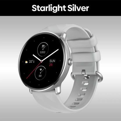 Zeblaze GTR 3 Pro Voice Calling Smart Watch AMOLED Display 316L Stainless Steel Fitness Smartwatch For Women