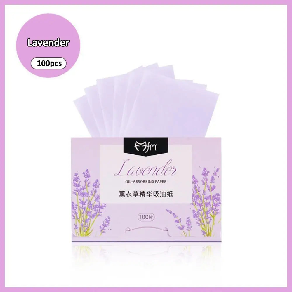 Face Oil Absorbing Paper Face Wipes Anti-Grease Paper Facial Absorbent Paper Woman Facial Care Paper Facial Cleaning