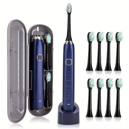 Smart Sonic Electric Toothbrush Ultrasound IPX7 Rechargeable Tooth Brush 5 Mode Smart Time Whitener Teethbrush Sarmocare S100