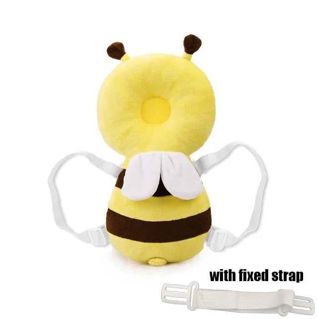 Head Back Protector Baby Protect Pillow Learn Walk Headgear Prevent Injured Safety Pad prevention Fall Cartoon Bee Kids Pillows