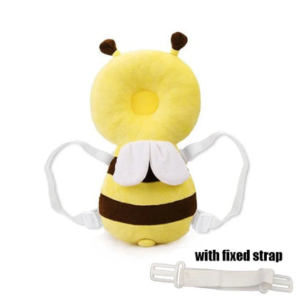 Head Back Protector Baby Protect Pillow Learn Walk Headgear Prevent Injured Safety Pad prevention Fall Cartoon Bee Kids Pillows