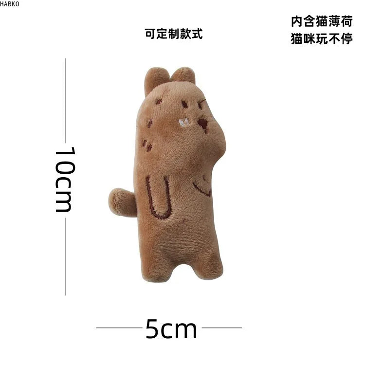 Cats Toy with Catnip Plush Cat Toys for Kitten Teeth Grinding Thumb Pillow Chewing Toy Claws Thumb Bite Pet Accessories