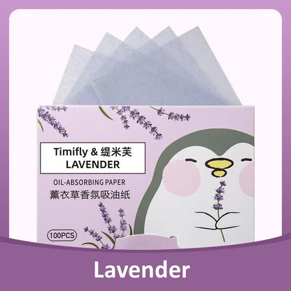 Face Oil Absorbing Paper Face Wipes Anti-Grease Paper Facial Absorbent Paper Woman Facial Care Paper Facial Cleaning