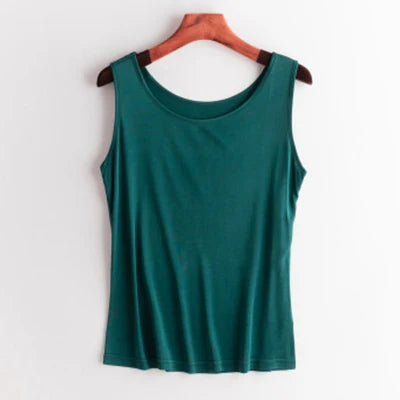 50% Pure Silk Tank top undershirt women sleeveless top shirt vest camisoles summer bottoming mujer