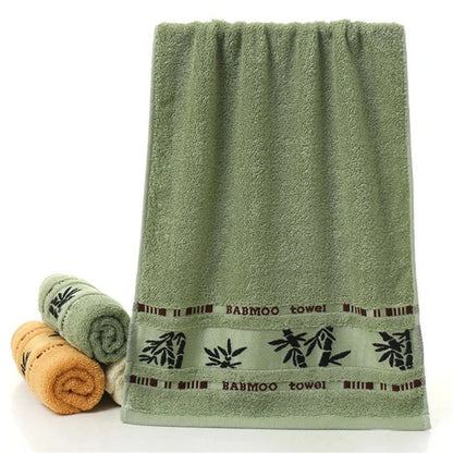 Set of 1/4/6 Bamboo Fiber Towels Sets Home Bath Towels Adults Face Towel Thick Absorbent Luxury Bathroom Towels Toalha De Praia