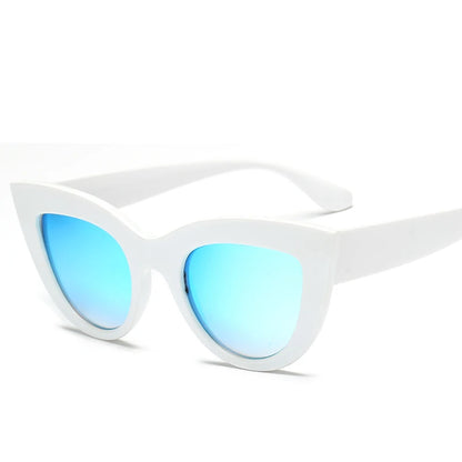 Cat Eye Style Sunglasses Women Brand Designer Sexy Ladies Gradient Lens Triangle Sun Glasses For Female UV400