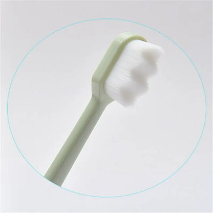 Environmentally Toothbrush Ultra-fine Soft Toothbrush Deep Cleaning soft brush teeth Adult kids Manual Toothbrush For Oral Care