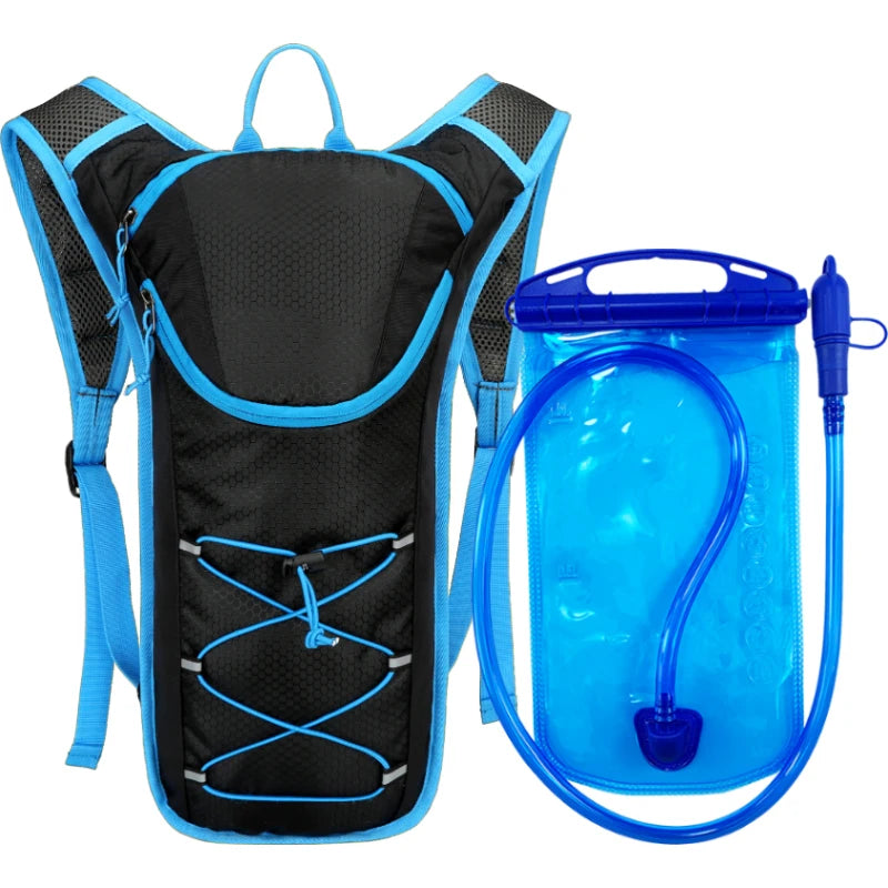 Bicycle Bike Cycling Backpack Day Pack Waterproof Water Bag Storage Knapsack Running Climbing Jogging Hydration Bladder Rucksack