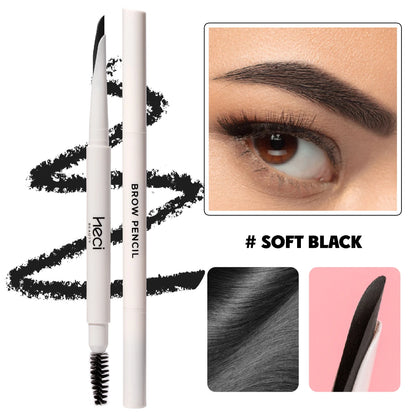 Eyebrow Pencils With Brush Waterproof Precision Naginata Eyebrow Pencil Powdery 3D Lace Eyebrows Microblading Brow Pencils