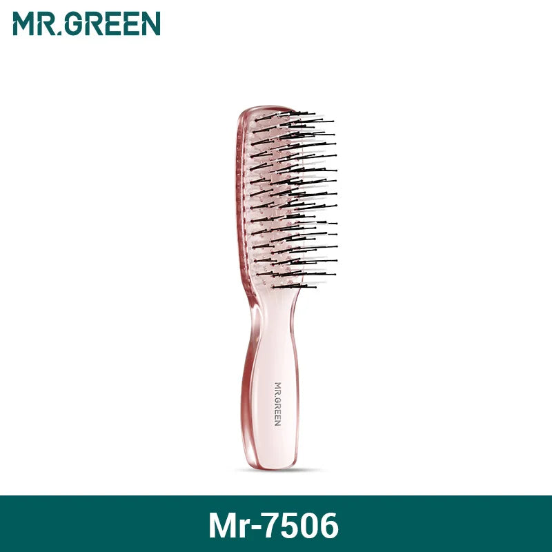 MR.GREEN Hair Brush Scalp Massage Combs Volumizing Hair Styling Fine Tooth Detangling Tool For Long Wet Dry Hair Women Gift