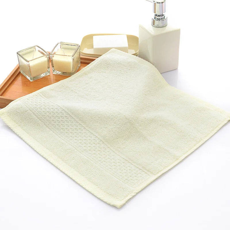 33x33cm 100% Cotton Towel Soft Bath Towel Highly Absorbent Quick Drying Towels Bathroom Hand Towels for Sport Yoga SPA JAF061