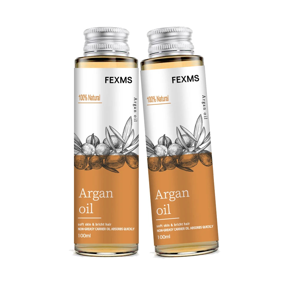 Organic Argan Oil 100% Pure Cold Pressed Virgin Premium Grade For Dry & Damaged Skin, Hair, Face, Body, Scalp & Nails