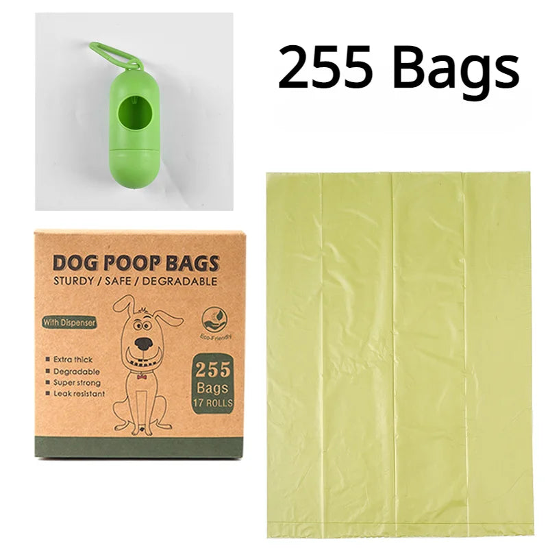 EPI Biodegradable Pet Garbage Bag Dog Poop Bags Dog Poop Bag Dispenser Dog Cleaning Supplies Dog Products for Dogs