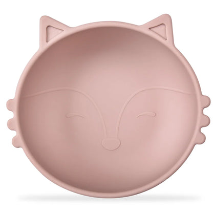 BPA Free 2Pcs/1Set Silicone Baby Feeding Bowl Silicone Dishes for Baby Tableware Waterproof Spoon Non-Slip Crockery Bowl