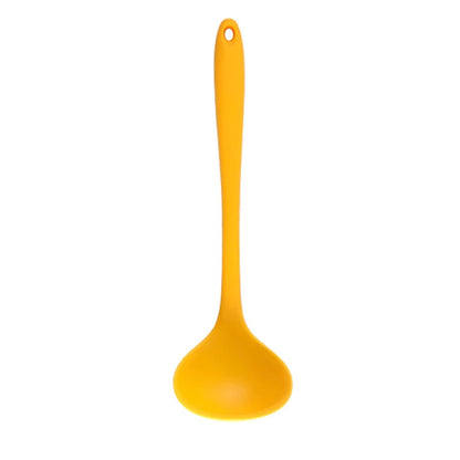 Long Handle Silicone Soup Spoon Large Ramen Noodles Tablespoons Hot Pot Porridge Ladle Scoop Kawaii Japanese Kitchen Utensils