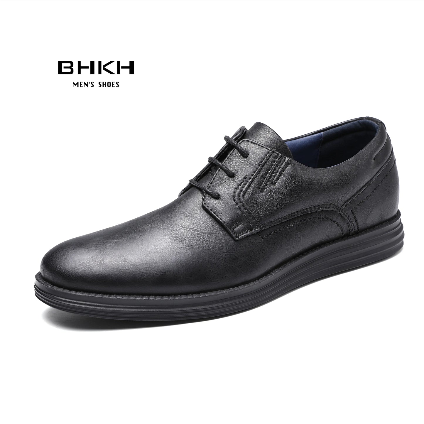 BHKH Male Sneakers Autumn/Winter traf Leather Men Casual Shoes Business Work Office Lace-up Dress shoes For Men Size47