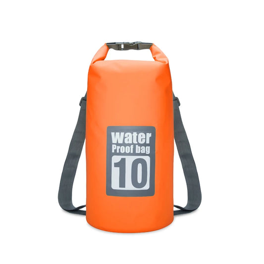 PVC Waterproof Dry Bag 5L/10L/15L/20L/30L Outdoor Diving Foldable Storage Beach Swimming Bag Rafting River Ocean Backpack