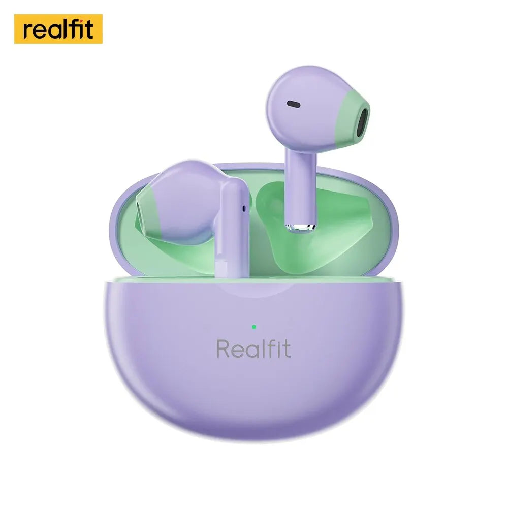 Realfit F2 Bluetooth Earphone Excellent HIFI Quality TWS Wireless Earbuds Wholesale for Lenovo LP40 GM2 Pro Xiaomi Realme