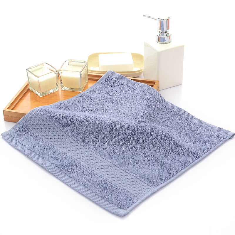 33x33cm 100% Cotton Towel Soft Bath Towel Highly Absorbent Quick Drying Towels Bathroom Hand Towels for Sport Yoga SPA JAF061