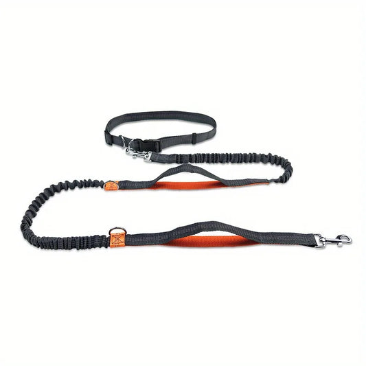 Dog Running Leashes Hands Freely Jogging Pull Lead Dog Accessories Leash For Large Dogs Traction Rope Pet Dog Supplies