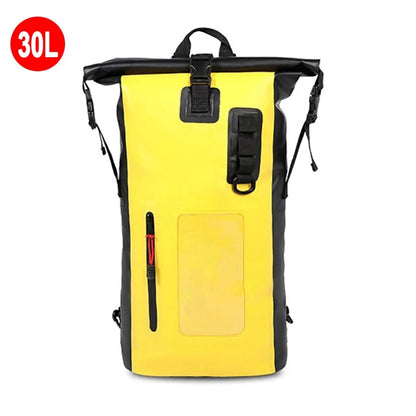 25L 30L Swimming Bag Dry PVC Backpack Waterproof Bucket Sack Large River Trekking Bags Rafting Outdoor Travel Storage Handbag