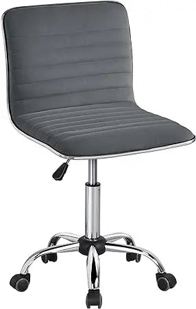 Modern Faux Leather/Velvet Office Desk Chair with Low/Mid-back/with Wheels Modern Office Chair Adjustable Home Computer Chair