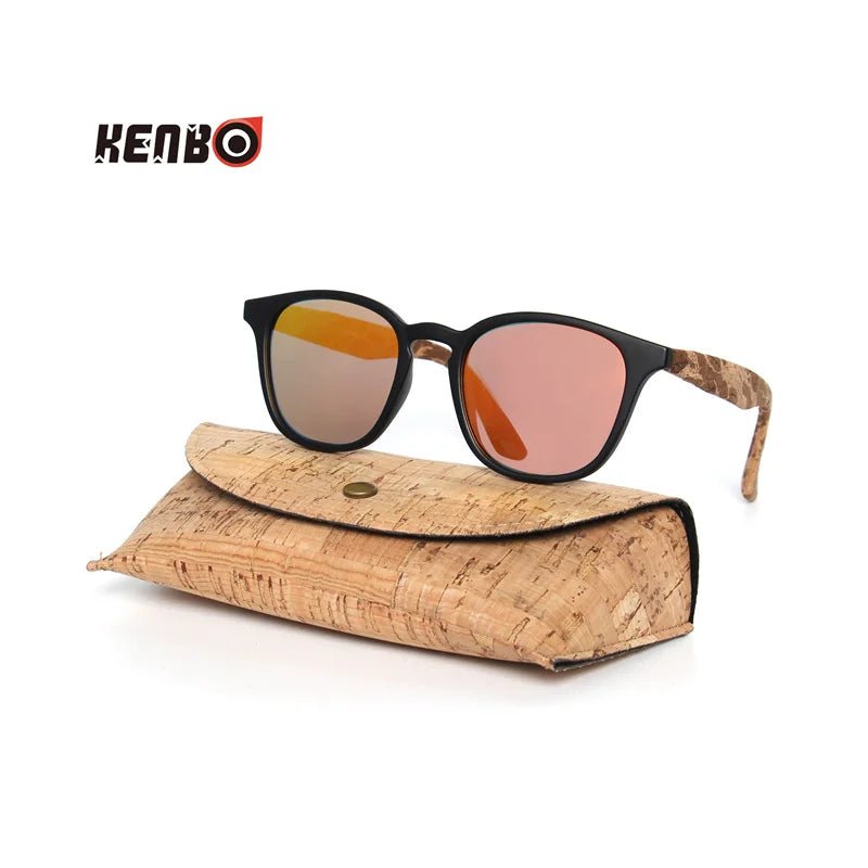 Kenbo New Classic Polarized Wood Sunglasses Men Women Driving Mirror Sun Glasses UV400 Driver Handmade Oculos De Sol Masculino