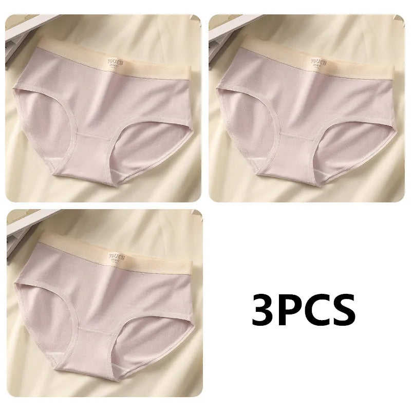 Sexy Panties Woman Cotton 100% Mid-rise Luxury Woman Lingerie Mini Panties for Women Female Underwear Plus Size Women's Briefs