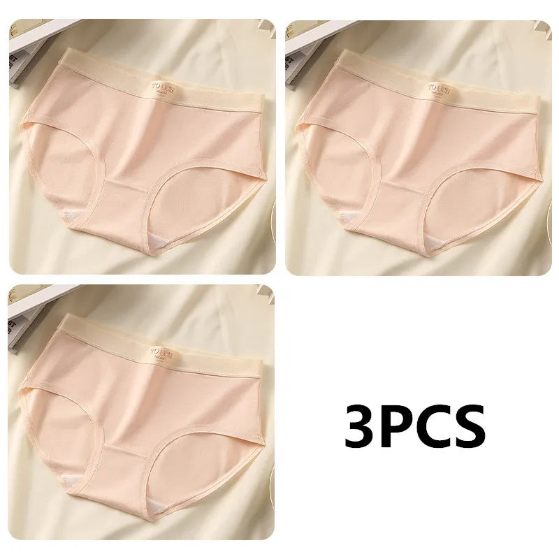 Sexy Panties Woman Cotton 100% Mid-rise Luxury Woman Lingerie Mini Panties for Women Female Underwear Plus Size Women's Briefs