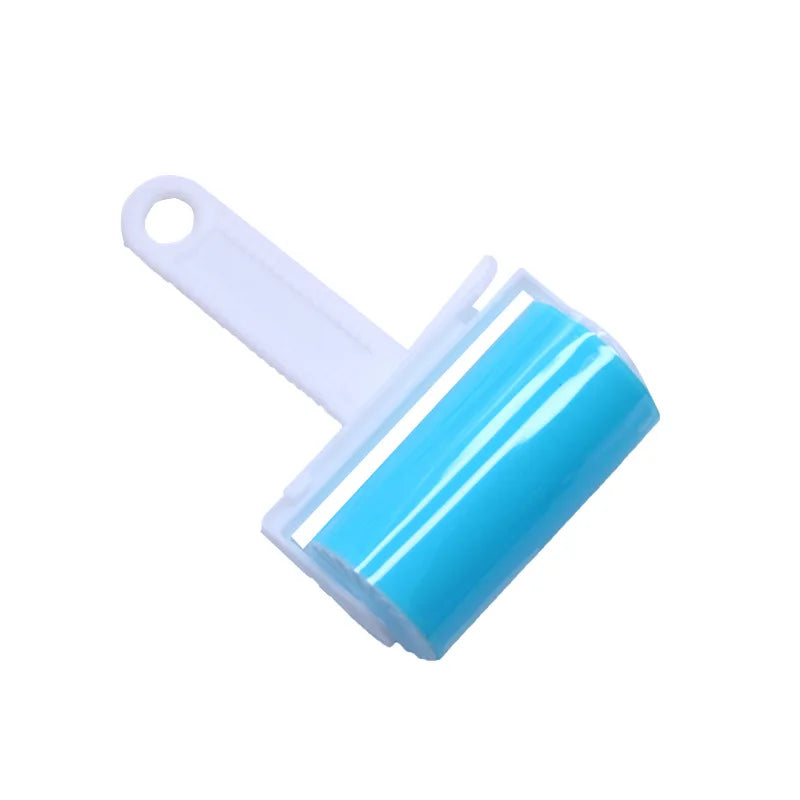 Washable Clothes Hair Sticky Roller Reusable Portable Home Clean Pet Hair Remover Sticky Roller Carpet Bed Sofa Dust Collector