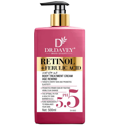 Retinol Body PH 5.5 Lotion Firming Moisturizer Wrinkle Cream Boosts Skin Firmness For Face, Body, Dry Skin Improves Elasticity