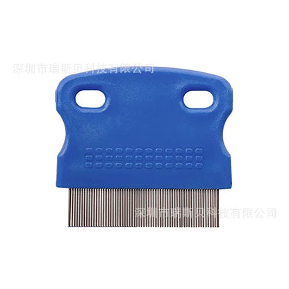 Pet Comb Dog Grooming Comb Pet Tear Stain Remover Gently Removes Mucus and Crust Small Lice Flea Combs for Dogs Cats Supplies