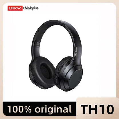 Original Lenovo TH10 Wireless Bluetooth Headset Over-ear Hood Headphones Esports Gaming Sports Hi-Fi with microphone