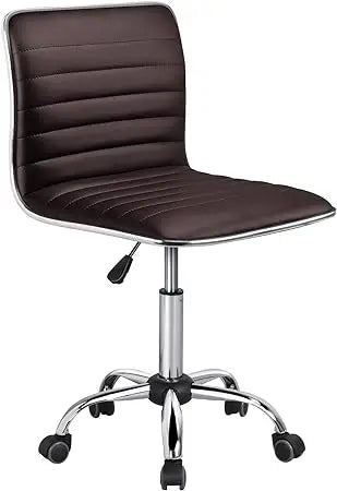 Modern Faux Leather/Velvet Office Desk Chair with Low/Mid-back/with Wheels Modern Office Chair Adjustable Home Computer Chair