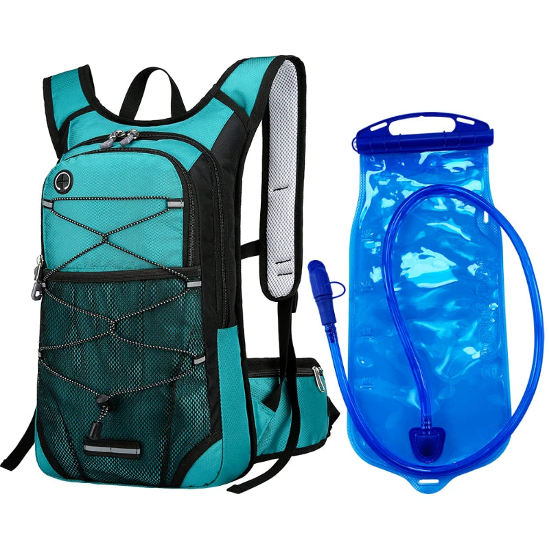 13L Bike Cycling Water Bag Backpack Outdoor Sport Running Climbing Hiking Hydration Bladder Storage Pack Waterproof Rucksack