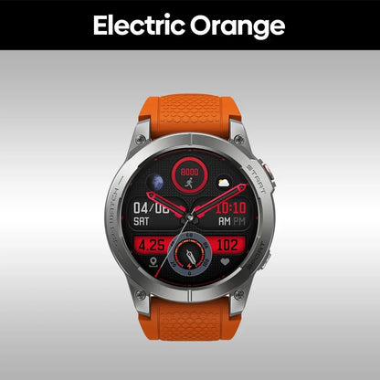 Zeblaze Stratos 3 Premium GPS Smart Watch Ultra HD AMOLED Display Built-in GPS Hi-Fi Bluetooth Phone Calls Smartwatch