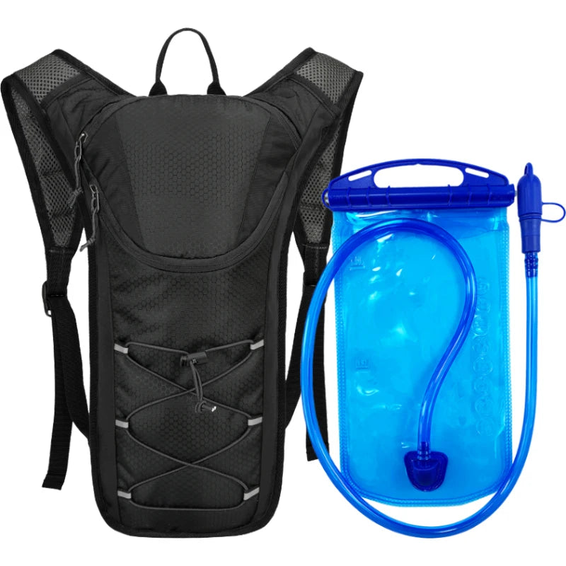 Bicycle Bike Cycling Backpack Day Pack Waterproof Water Bag Storage Knapsack Running Climbing Jogging Hydration Bladder Rucksack