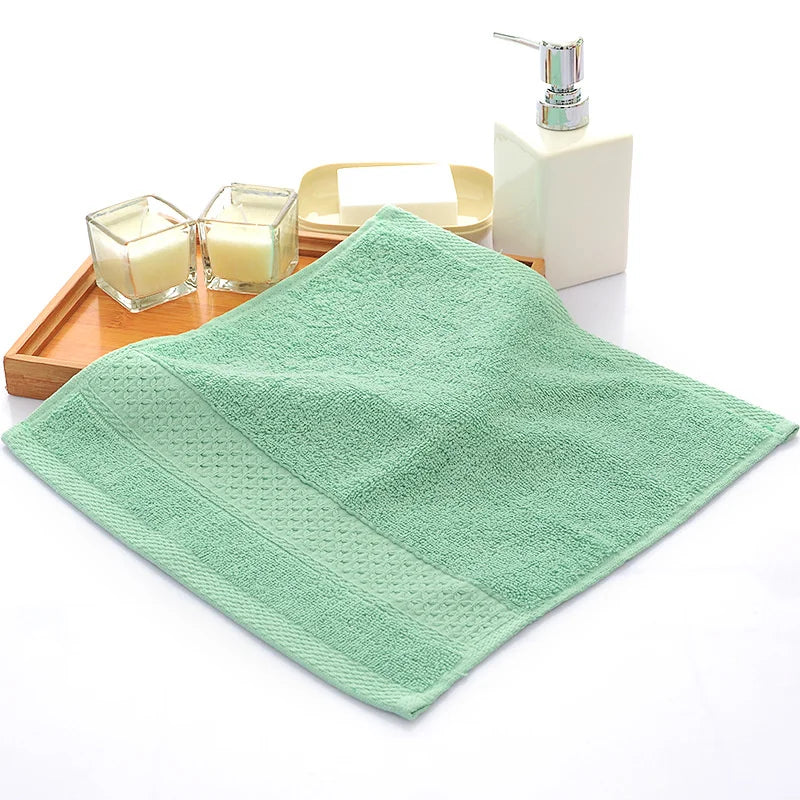 33x33cm 100% Cotton Towel Soft Bath Towel Highly Absorbent Quick Drying Towels Bathroom Hand Towels for Sport Yoga SPA JAF061