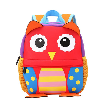 3D Children School Bags for Girls Boy Children Backpacks Kindergarten Cartoon Animal Toddle Kids Backpack for 2-5 years