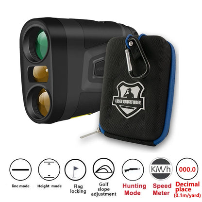 ARTBULL Golf Laser Rangefinder 1000M 650M Telescope with Flag-Lock Slope Pin Distance Meter for Hunting Monocular