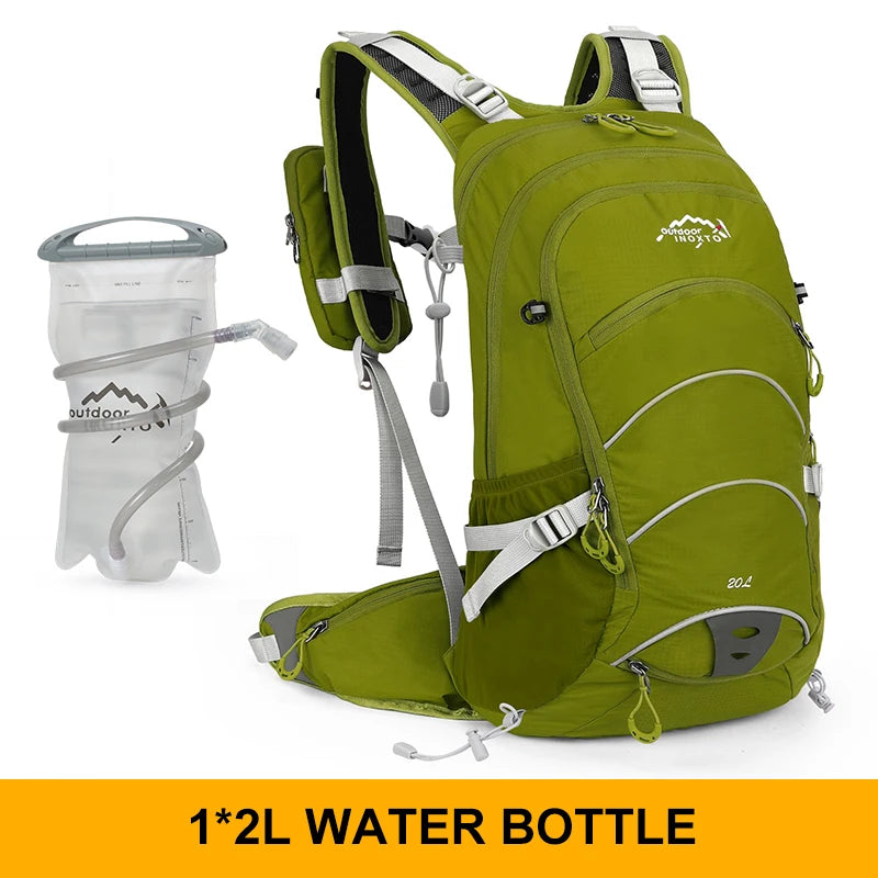 Mountaineering backpack 20 liters men's and women's outdoor sports bag waterproof camping hiking rain