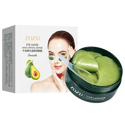 Collagen Mask Natural Moisturizing Gel Eye Patches Smooth Repairing Eye Skin Care Korea Hydration Eye Masks 60Pcs